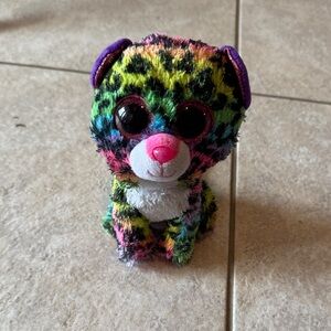 TY Beanie Boos - DOTTY the Rainbow Leopard 6” No Hang Tag